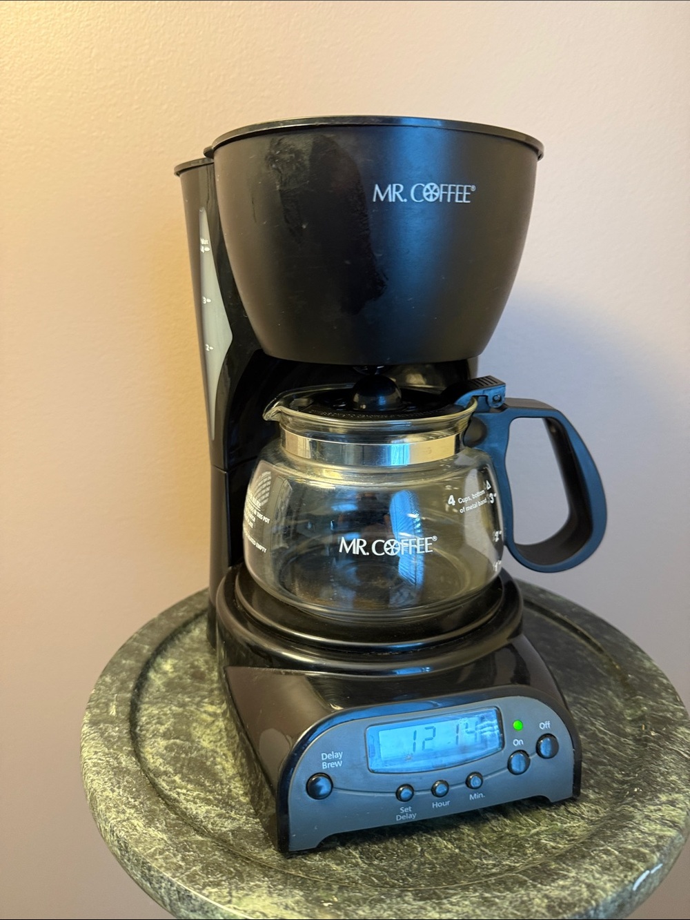 Mr. Coffee mini  4 cup brewer